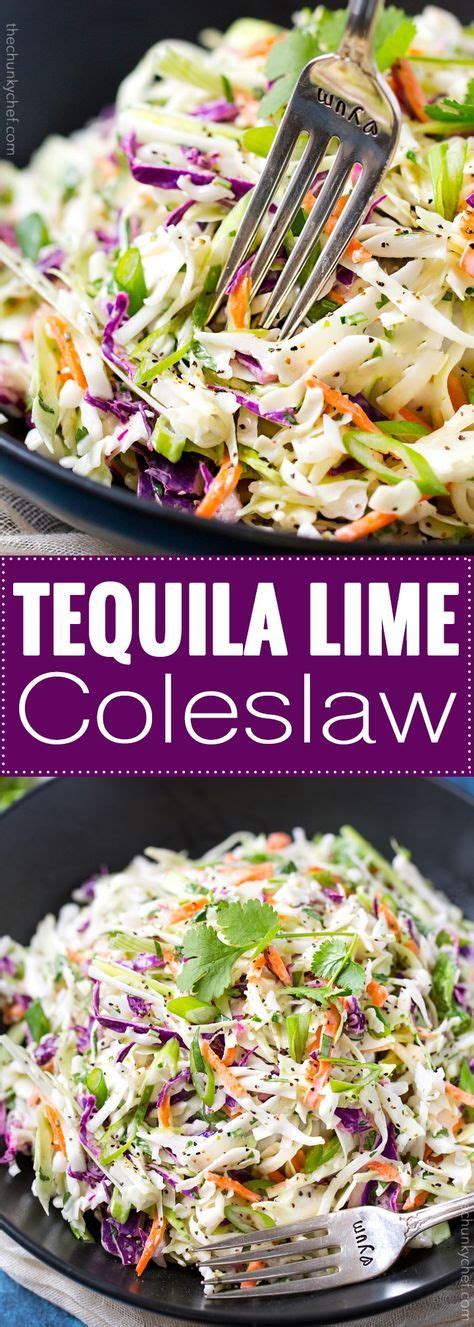 Continue to 9 of 9 below. Tequila Lime Coleslaw with Cilantro | This unique coleslaw ...
