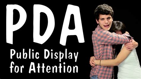 Messy Mondays Pda Public Displays For Attention Youtube