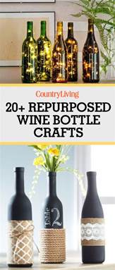 16 Stunning Wine Bottle Crafts Ideas ~ Aesthetic Home Design