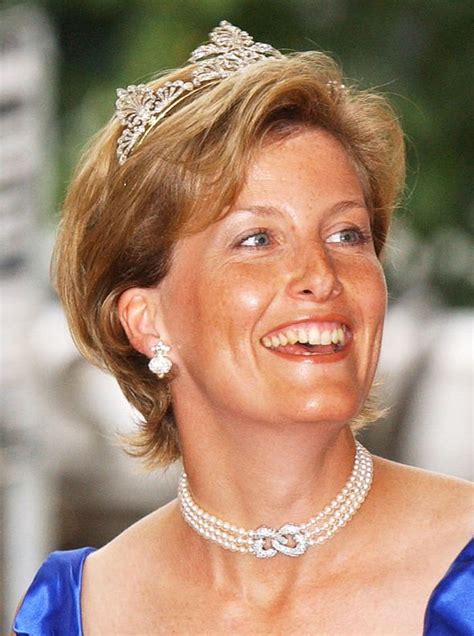 20 january 1965) is a member of the british royal family.she is married to prince edward, earl of wessex, the youngest son of queen elizabeth ii and prince philip, duke of edinburgh. Sophie Countess of Wessex: Wedding tiara from Queen has ...