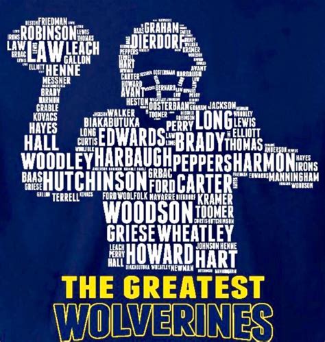 The Greatest So Far Wolverines Go Blue Michigan Wolverines