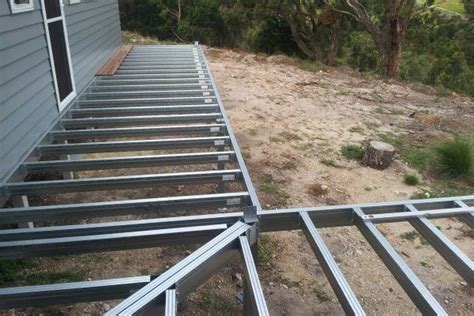 Decks are a perfect home improvement project. Boxspan DIY Steel Deck Kits & Verandah Floor Frames (Non-Combustible | Diy deck