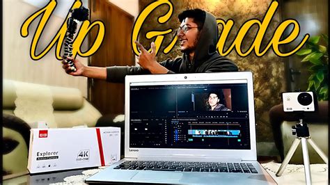 Best Vlogging Setup For Beginners New Laptop Gopro Unboxing Youtube