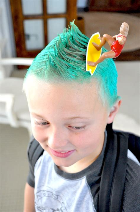 See more of hairstyle ideas on facebook. Kara's Party Ideas Crazy Hair Day Ideas! Surf's Up, Bugs ...