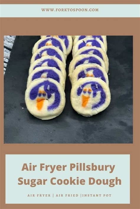 It's crucial that sugar cookie dough can be easily turned into cookies that are equal parts decorative and delicious. Air Fryer Pillsbury Sugar Cookie Dough - Fork To Spoon