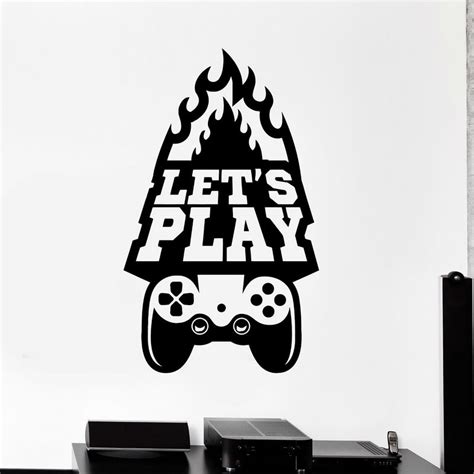 Buy Game Room Handle Sticker Gamer Decal