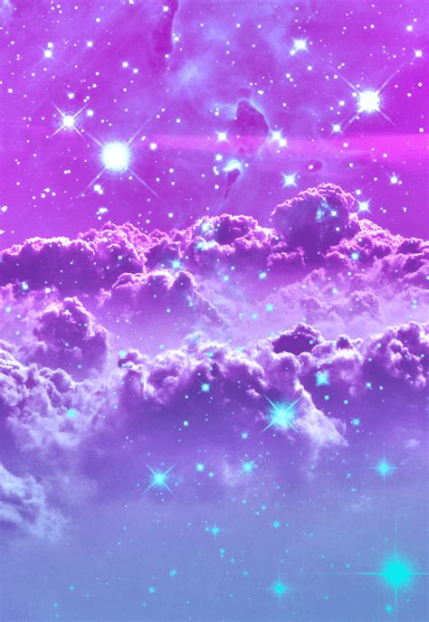 Eternally Nocturnal Pastel Galaxy Iphone Wallpaper