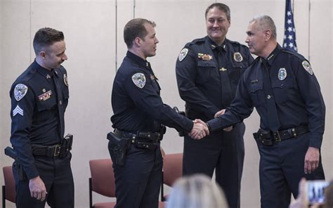 Trio Of Officers Earn Promotions Juneau Empire