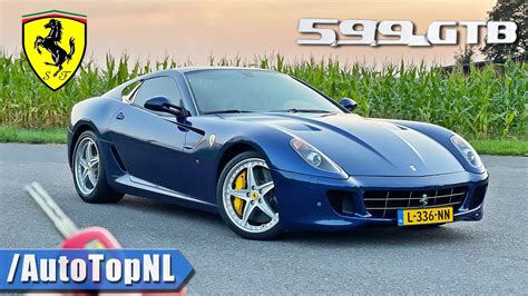 FERRARI 599 GTB HGTE 327KM H REVIEW On AUTOBAHN NO SPEED LIMIT By