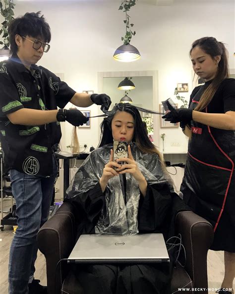 Rm390 nett *digital perm *hair treatment + nanomist *hair cut *any length. 90's Hairstyle @ Sri Petaling: Hair Makeover | Becky-Wong