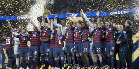 Apr 22, 2021 · concacaf has announced the nine stadiums in six us metropolitan areas that will host group, quarterfinal and semifinal matches in the 2021 concacaf gold cup. U.S. Beats Jamaica in CONCACAF Gold Cup Final - ESPN 98.1 ...