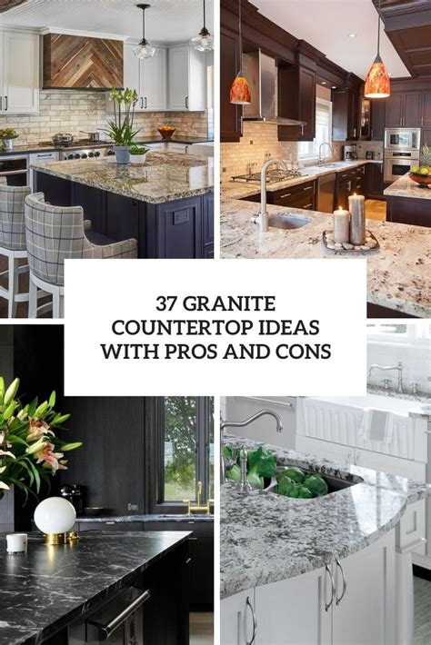 37 Granite Countertop Ideas With Pros And Cons Shelterness