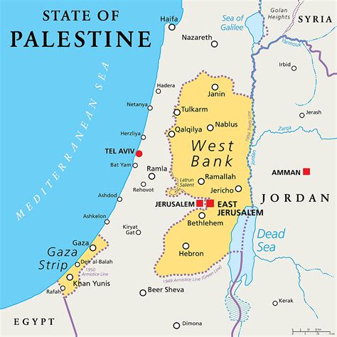 Palestine Maps And Facts World Atlas