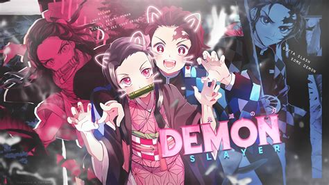 Download the background for free. Demon Slayer Wallpaper by DeathToTotoro on DeviantArt