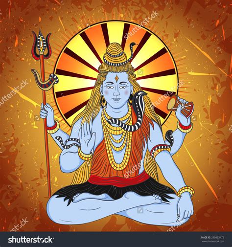It differs from the cpu by handling the visual rendering elements of a phone's display, whereas the cpu is the brain of the device, handling all the heavy computation and logic behind the screen. stock-vector-vintage-poster-with-sitting-indian-god-shiva-on-the-grunge-background-retro-hand ...