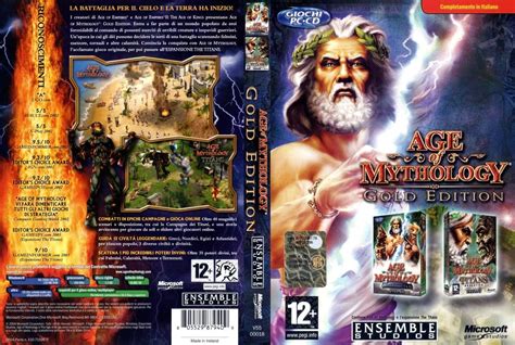 Age Of Mythology Gold Edition Cover Or Packaging Material Mobygames