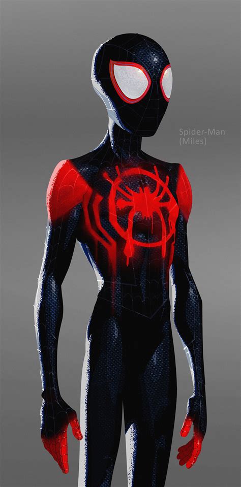 Artstation Miles Morales Spider Man Into The Spider Verse Yashar