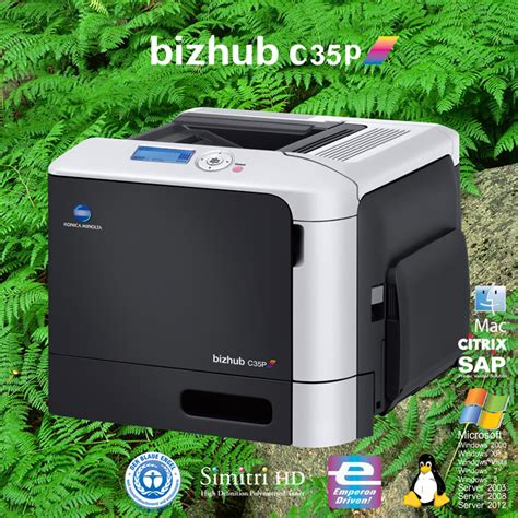 Konica minolta bizhub c35p comes with all in one solution that is able to enhance the office productivity. Konica Minolta bizhub C35p (A0VD023)