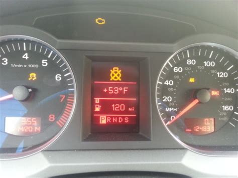Audi A6 Brake Pad Warning Light Reset Augao