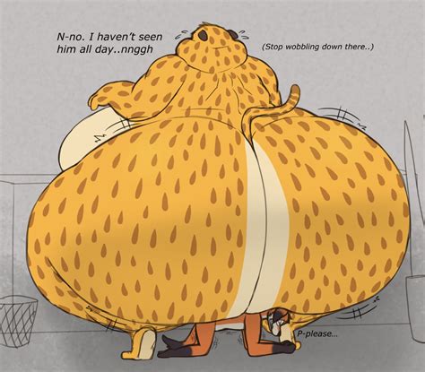 Rule 34 Benjamin Clawhauser Bullying Butt Crush Cheetah Fat Fox Furry Huge Ass Male Only Nick