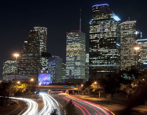 50 Houston Skyline Desktop Wallpaper On Wallpapersafari