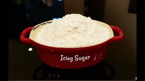 How To Make Icing Sugar Substitute Powdered Sugar For Granulated Or
