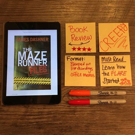 Book Review The Maze Runner Files By James Dashner Books A True Story