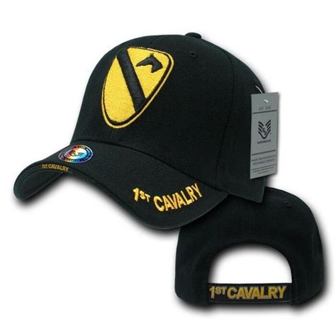 Black 1st Cavalry Division United States Army Military