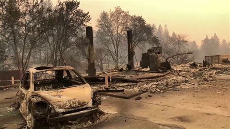 Post-apocalyptic scenes from Paradise, California - YouTube