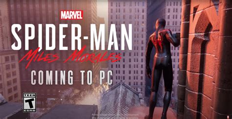 Marvels Spider Man Miles Morales Gets 2022 Pc Release Jaxon