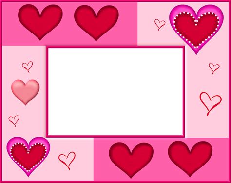 Hearts Free Printable Frames Borders And Labels Oh My Quinceaneras