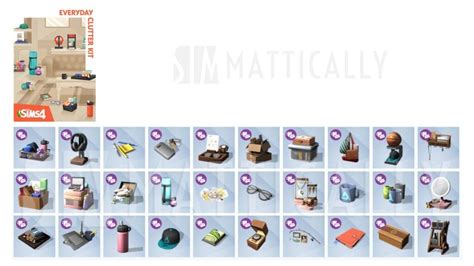 The Sims 4 Reveals The Pastel Pop Kit Everyday Clutter Kit Vrogue