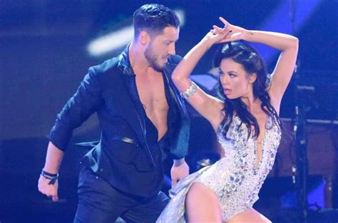 Janel Parrish And Val Chmerkovskiy Danced The Foxtrot To “call Me Maybe