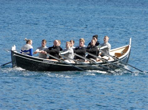 Filesuðuroyingur A Wooden Faroese Rowing Boat 2012 Wikimedia Commons