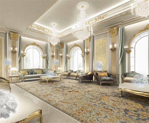 Private Palace Interior Design Dubai Uae Traditional Living