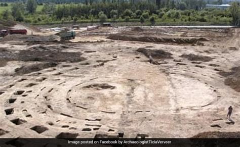 Archaeologists Discover 7000 Years Old Roundel In Prague Report
