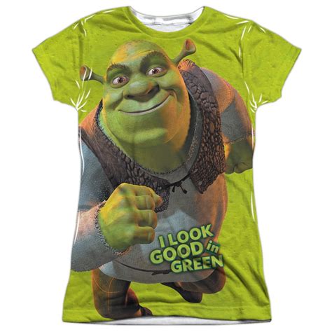 Shrek Trio Juniors Sublimation Shirt