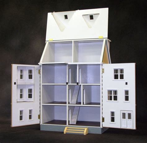 12 Scale Front Opening East Side Townhouse Dollhouse Kit The