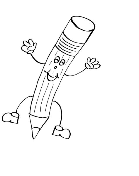 Fantastic Pencil Coloring Page Free Printable Pages For Kids Sheet