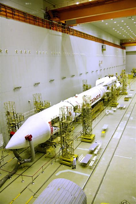 Photos Proton Rocket Assembly For Return To Flight Mission After