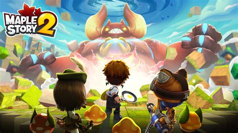 Maplestory 2 Launches Globally For Pc Venturebeat