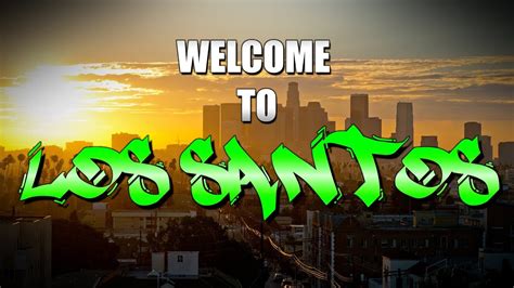Welcome To Los Santos Gta 5 Soundtrack Music Video Youtube
