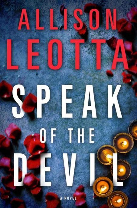 Speak Of The Devil Read Online Free Book By Allison Leotta On