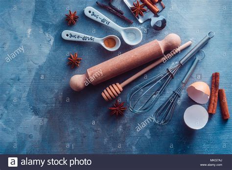 Baking Ingredients Utensils Hi Res Stock Photography And Images Alamy