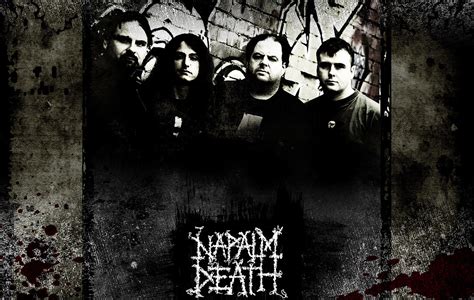 Various Metal Band Napalm Death