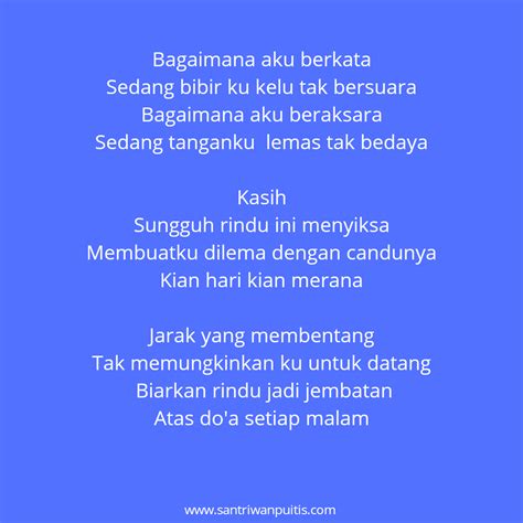 3 Puisi Rindu Singkat Sederhana Sangat Mendalam Untuk Kekasih Yang Jauh