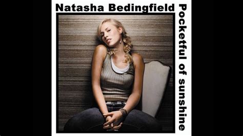 Natasha Bedingfield Pocketful Of Sunshine Hq Lyrics Youtube