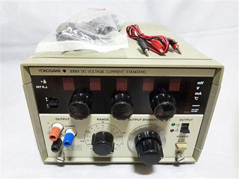 Yokogawa 2553 Dc Voltage Current Standard Rescience