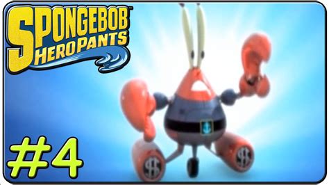 Spongebob Heropants 100 Walkthrough Part 4 Level 4 1st Boss 3ds