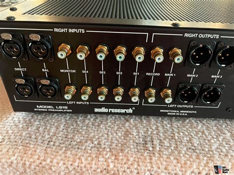 Audio Research Ls Tube Preamp Photo Us Audio Mart